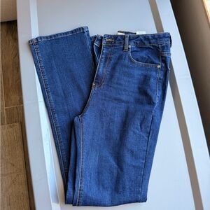 Oat New York Dark Blue Straight Leg Jeans